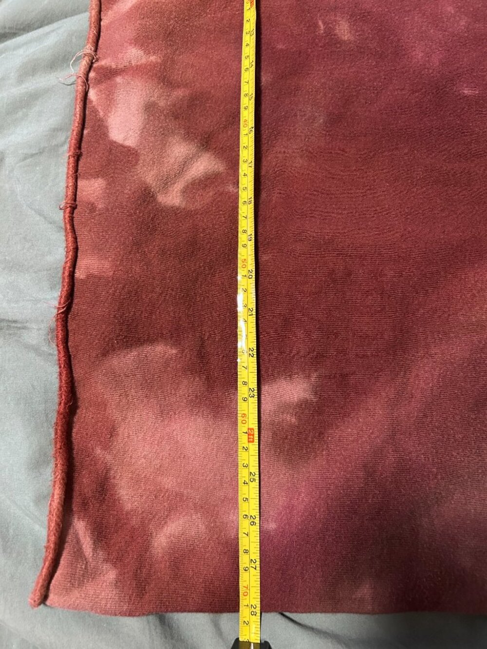 SINEW MOON PEGGY O WRAP SCARF NURSING COVER RUBY BROWN HEMP BAMBOO FLEECE EUC - Picture 8 of 12